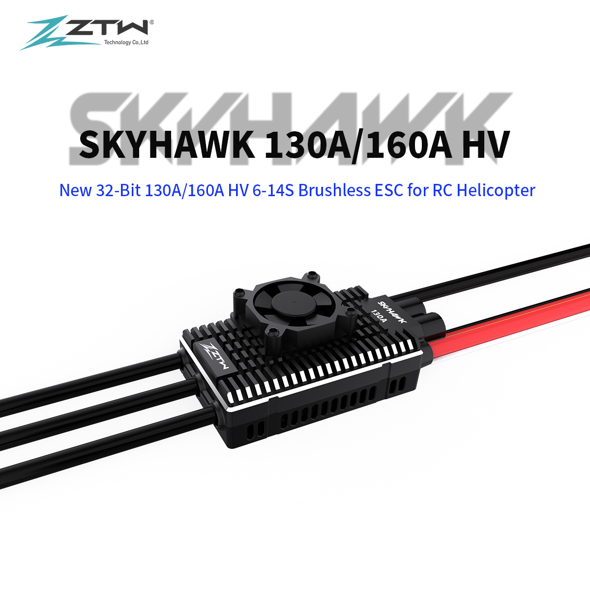 6S Lipo Battery 22.2V 5000Mah - ZTW 32-Bit Skyhawk 130A/160A Telemetri ESC