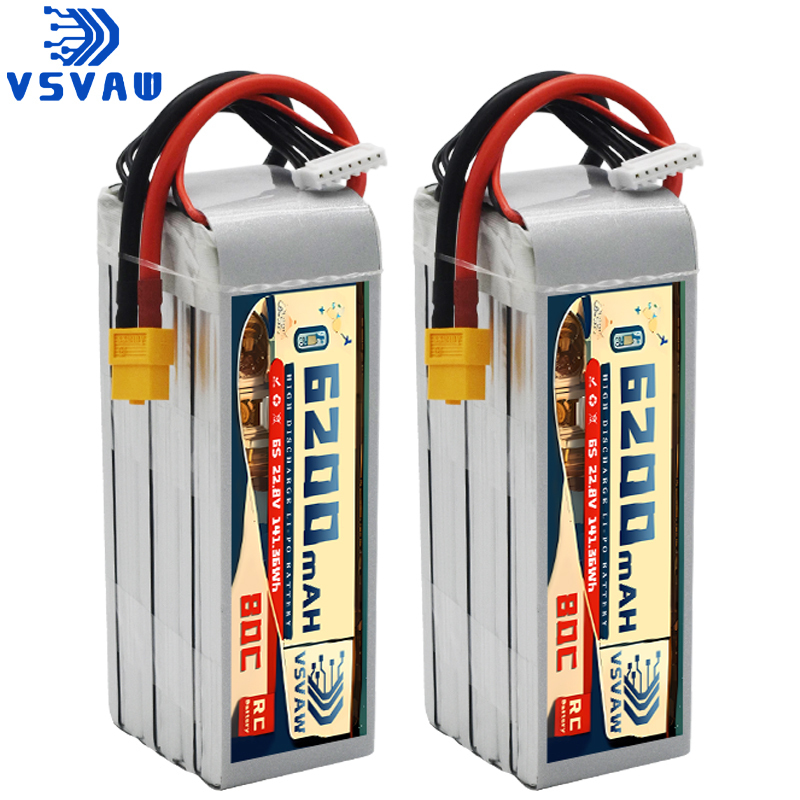 Yükseltilmiş VSVAW 6S 22.8V 80 - 6S Lipo Battery 22.2V 5000Mah incelemesi ve fiyatı