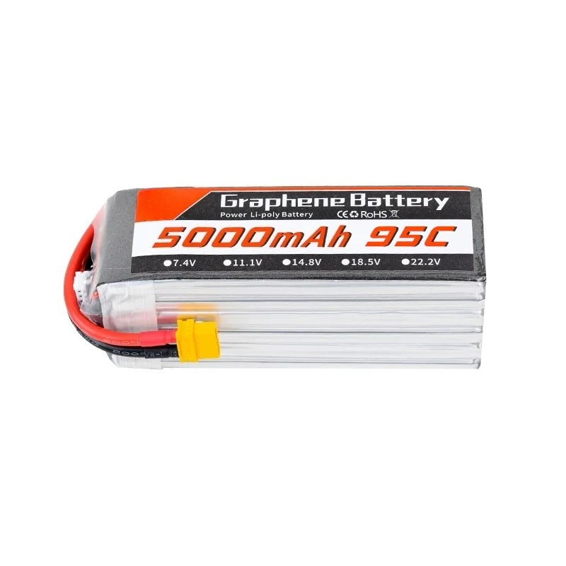 6S 22,2V 5000mAh 95C Grafen Li - 6S Lipo Battery 22.2V 5000Mah incelemesi ve fiyatı