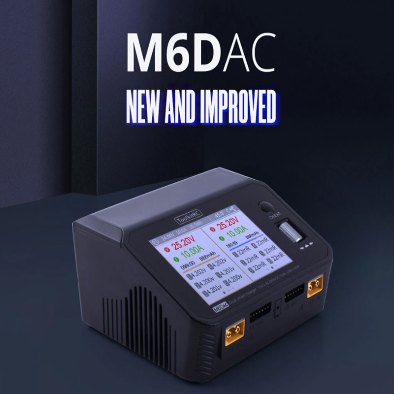 ToolkitRC M6DAC Çift Kanallı A - Toolkitrc M6Dac Smart Charger incelemesi ve fiyatı